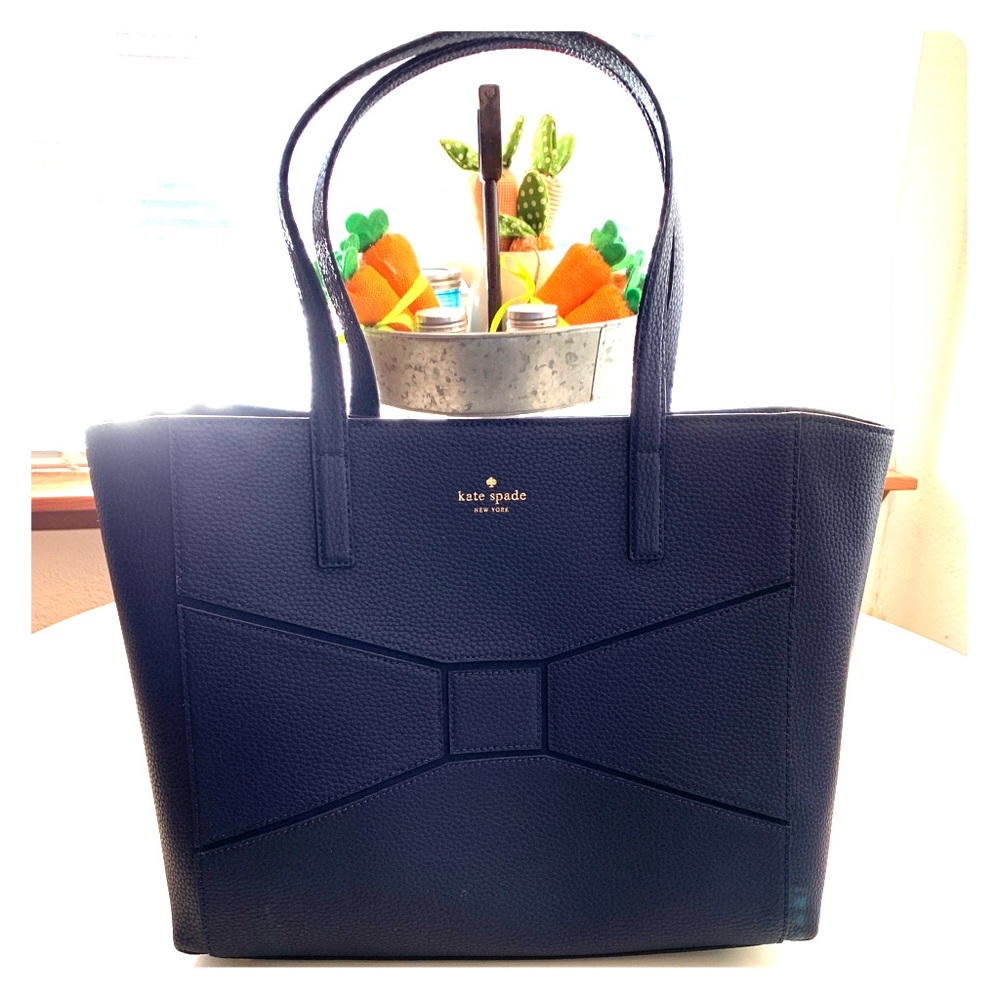 NWT Kate Spade ♠️ Navy Blue Tote Bag
